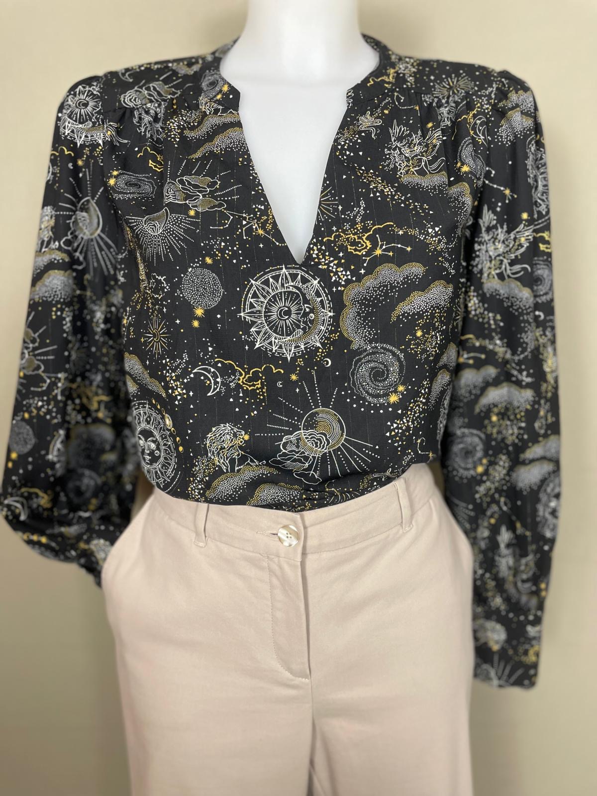 Blouse femme à motifs taille 42
