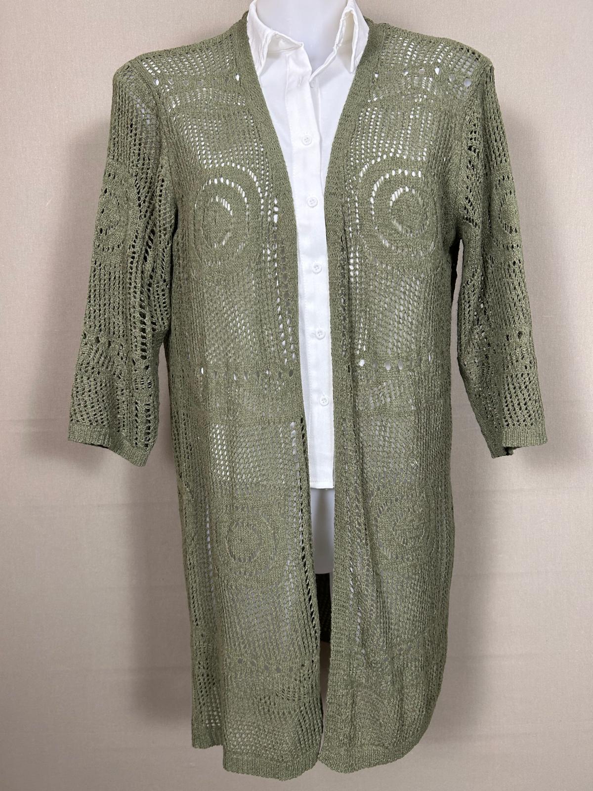 Long gilet femme T.38