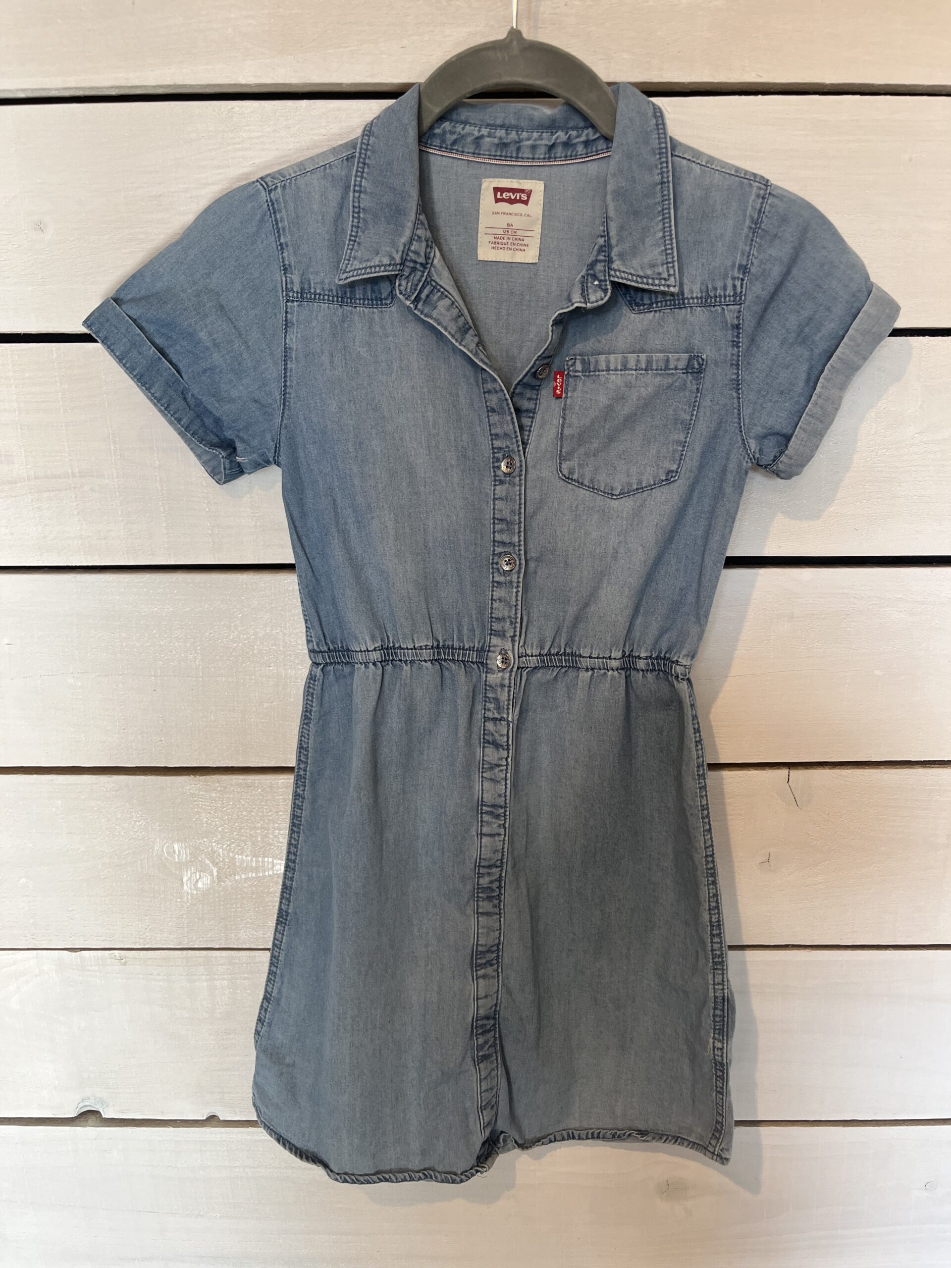 Robe en jean Fille Levi's T.8 ans