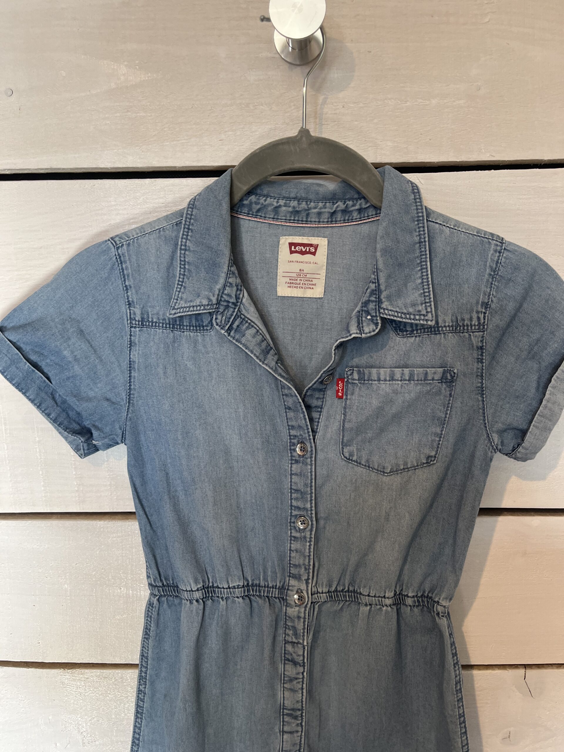 Robe en jean Fille Levi's T.8 ans