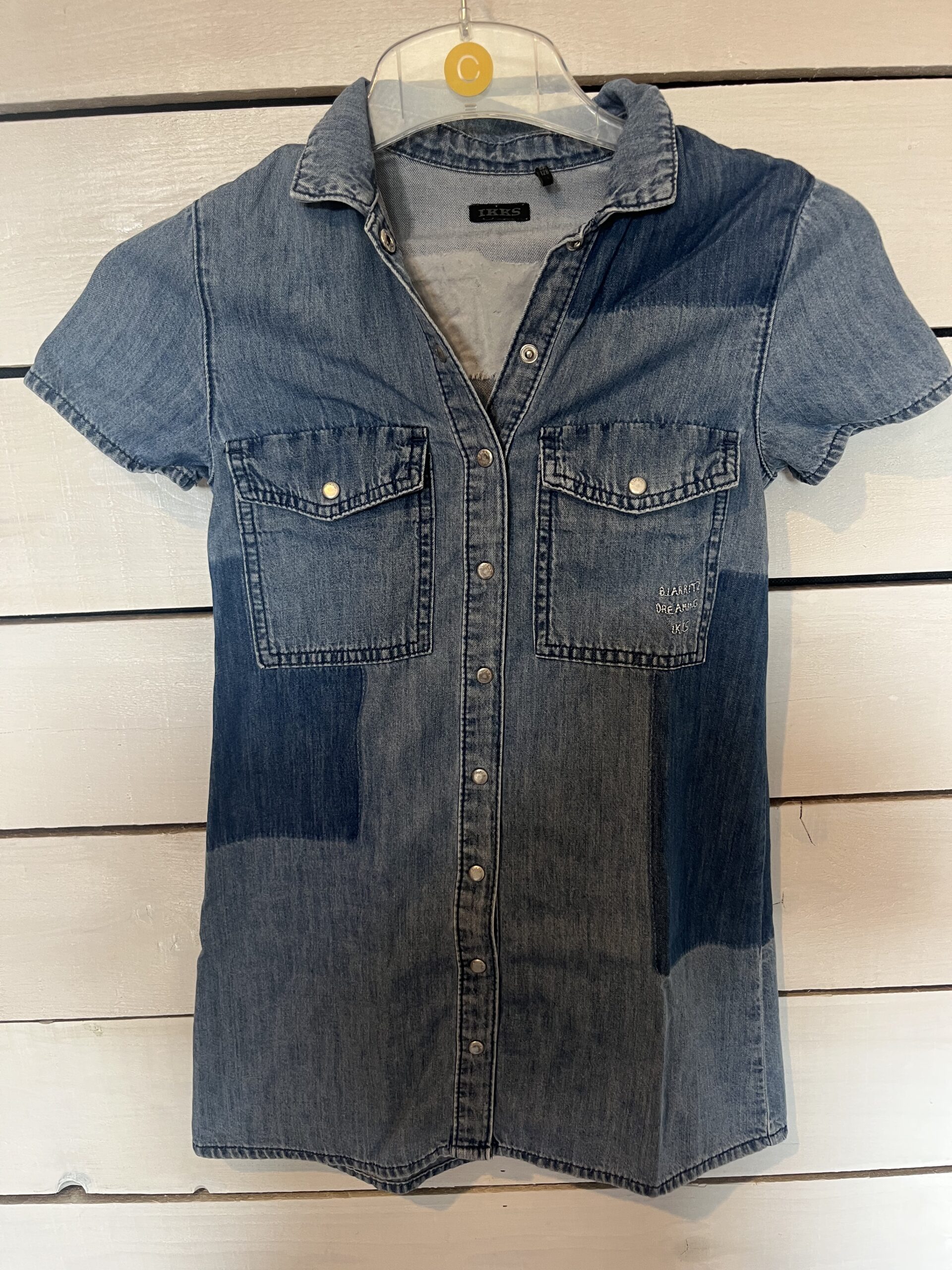 Robe en jean Fille IKKS T.8 ans