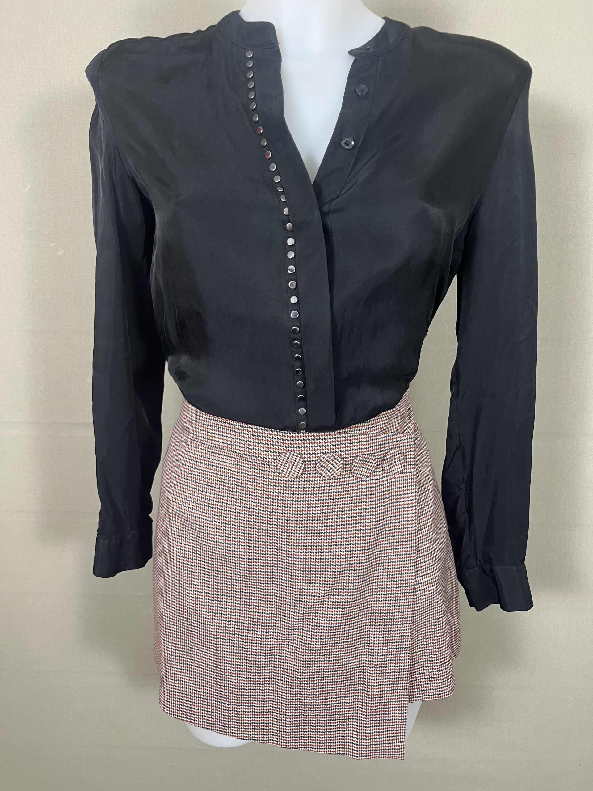 Short trompe oeil Femme Mango Suit T.40