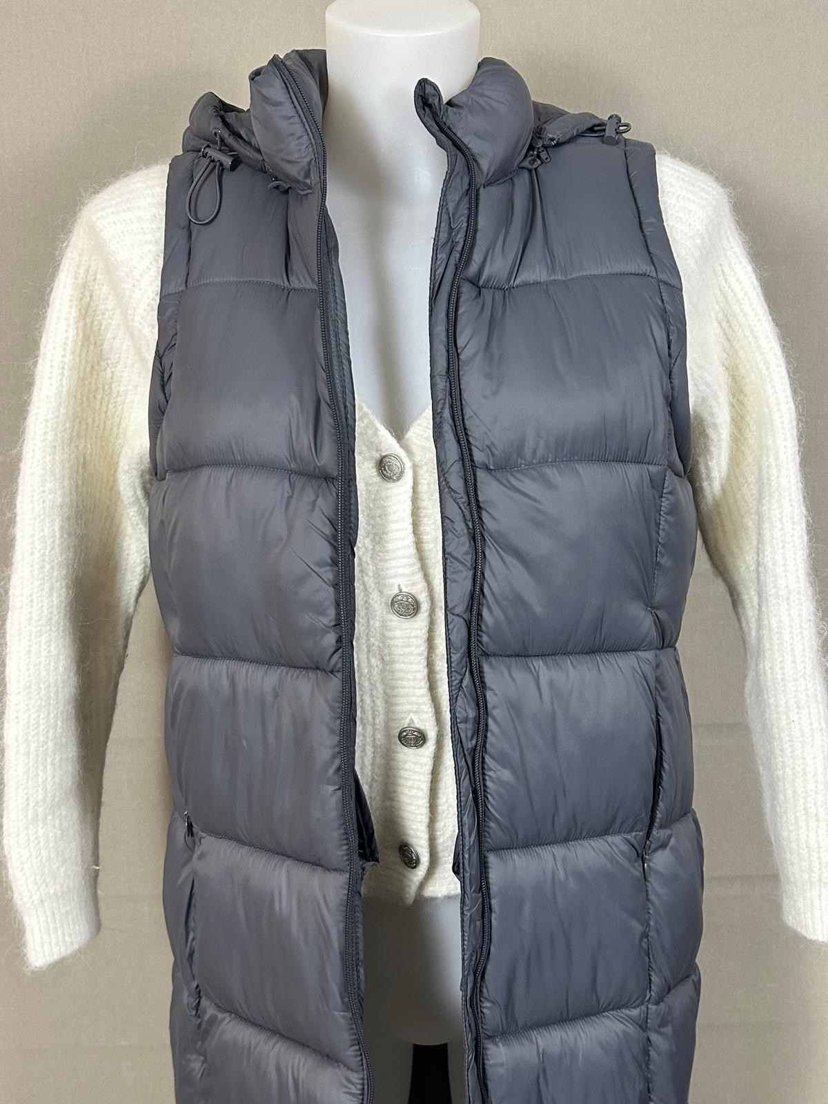 Doudoune longue Femme sans manches T.36