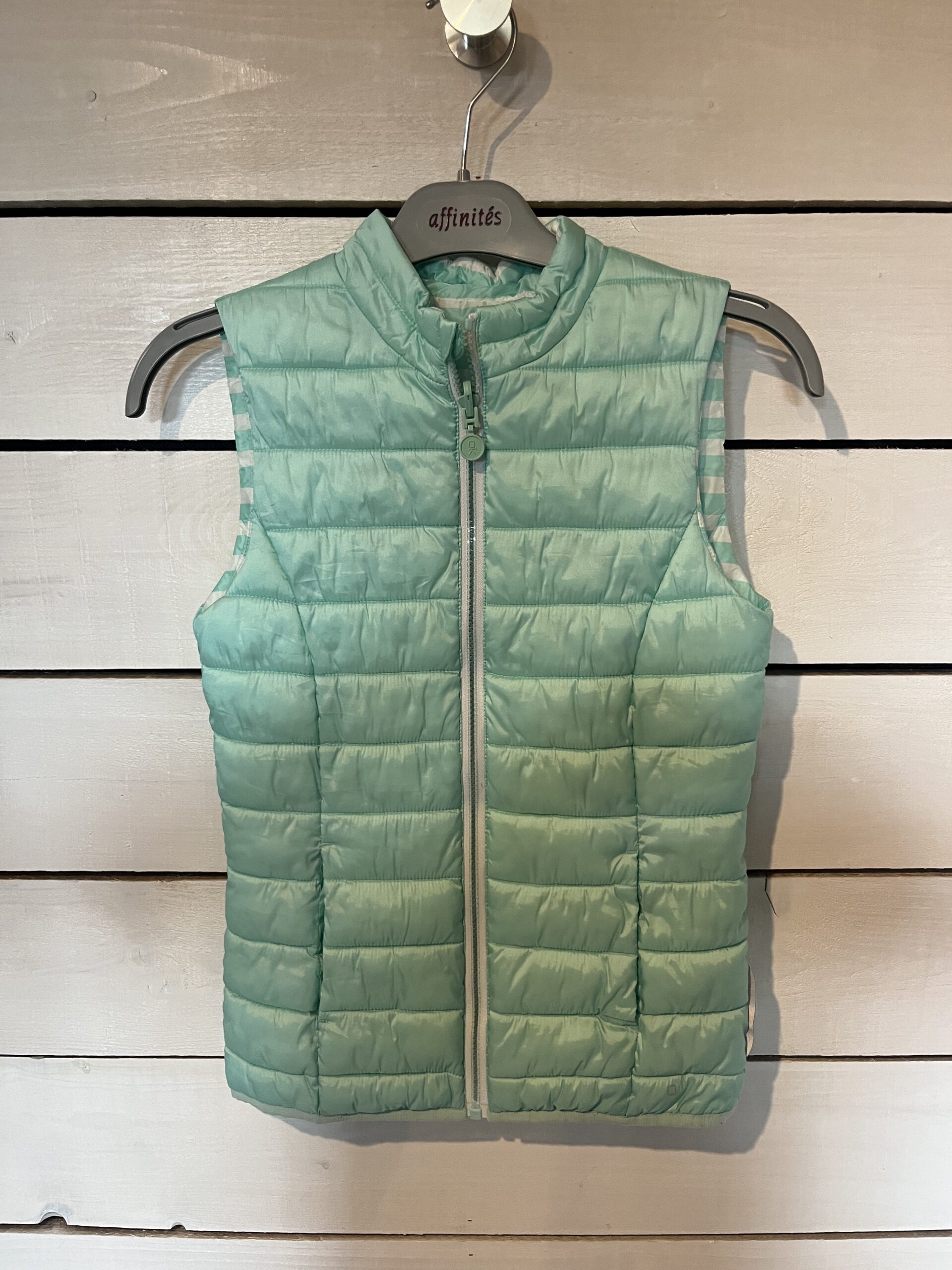 Veste Fille reversible sans manches T.10 ans