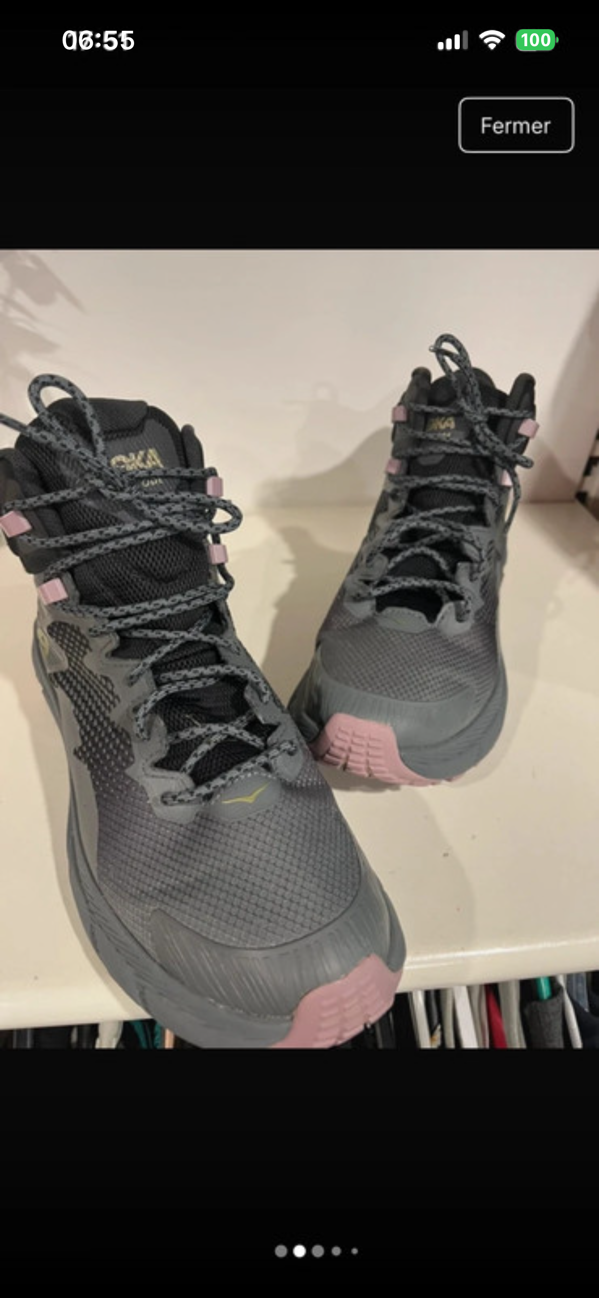 Baskets de trail Femme Hoka comme neuves P.42 2/3