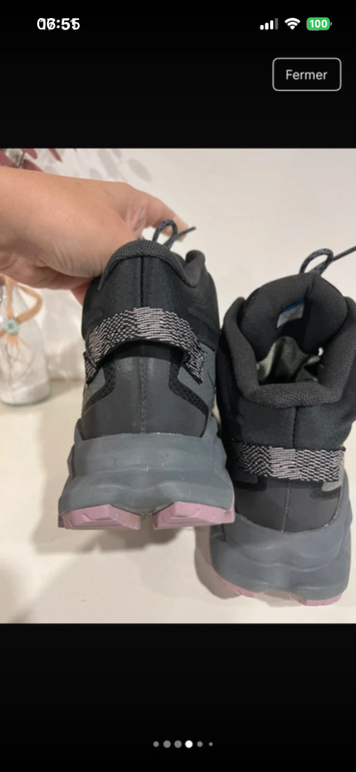 Baskets de trail Femme Hoka comme neuves P.42 2/3