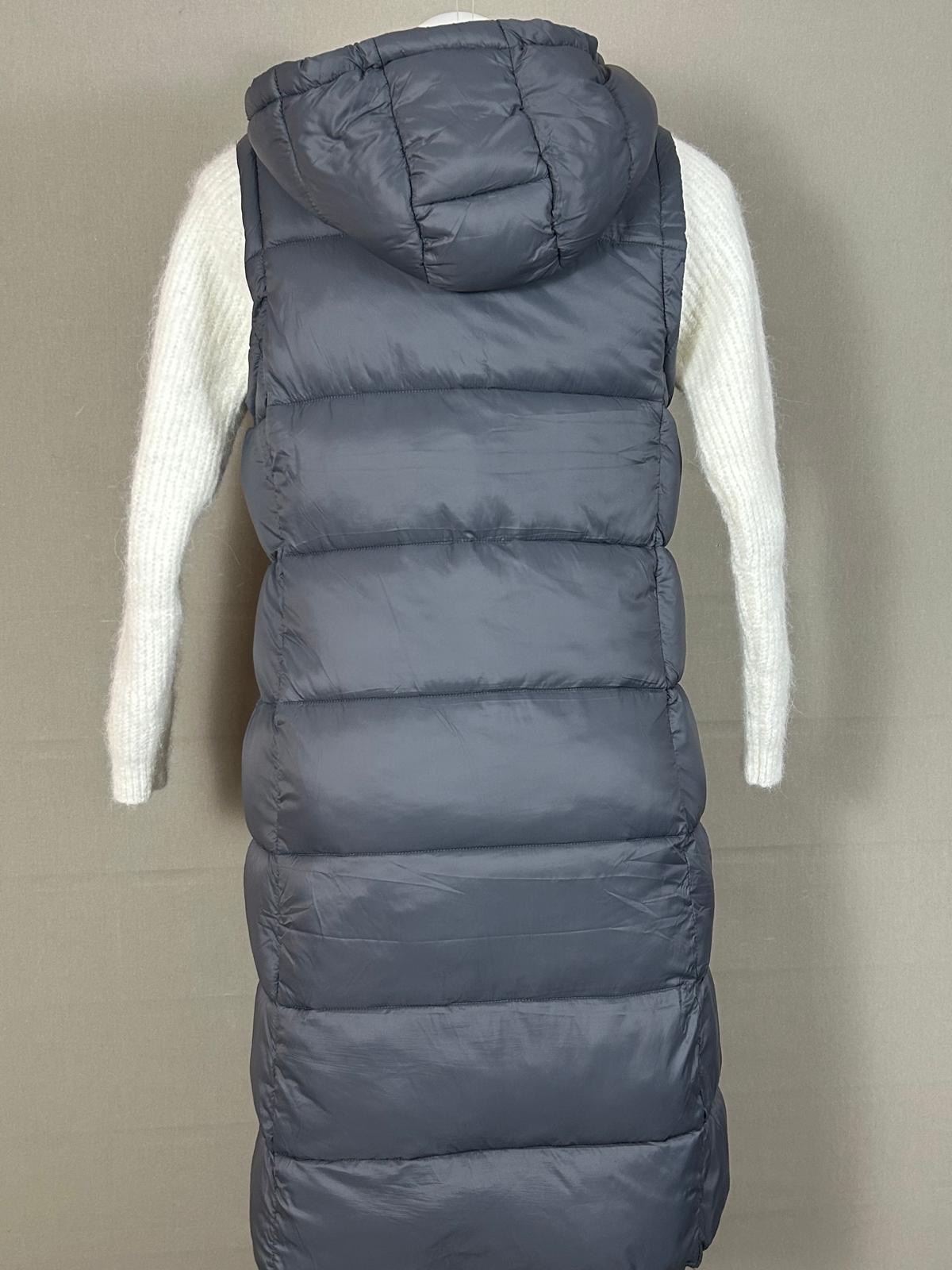 Doudoune longue Femme sans manches T.36