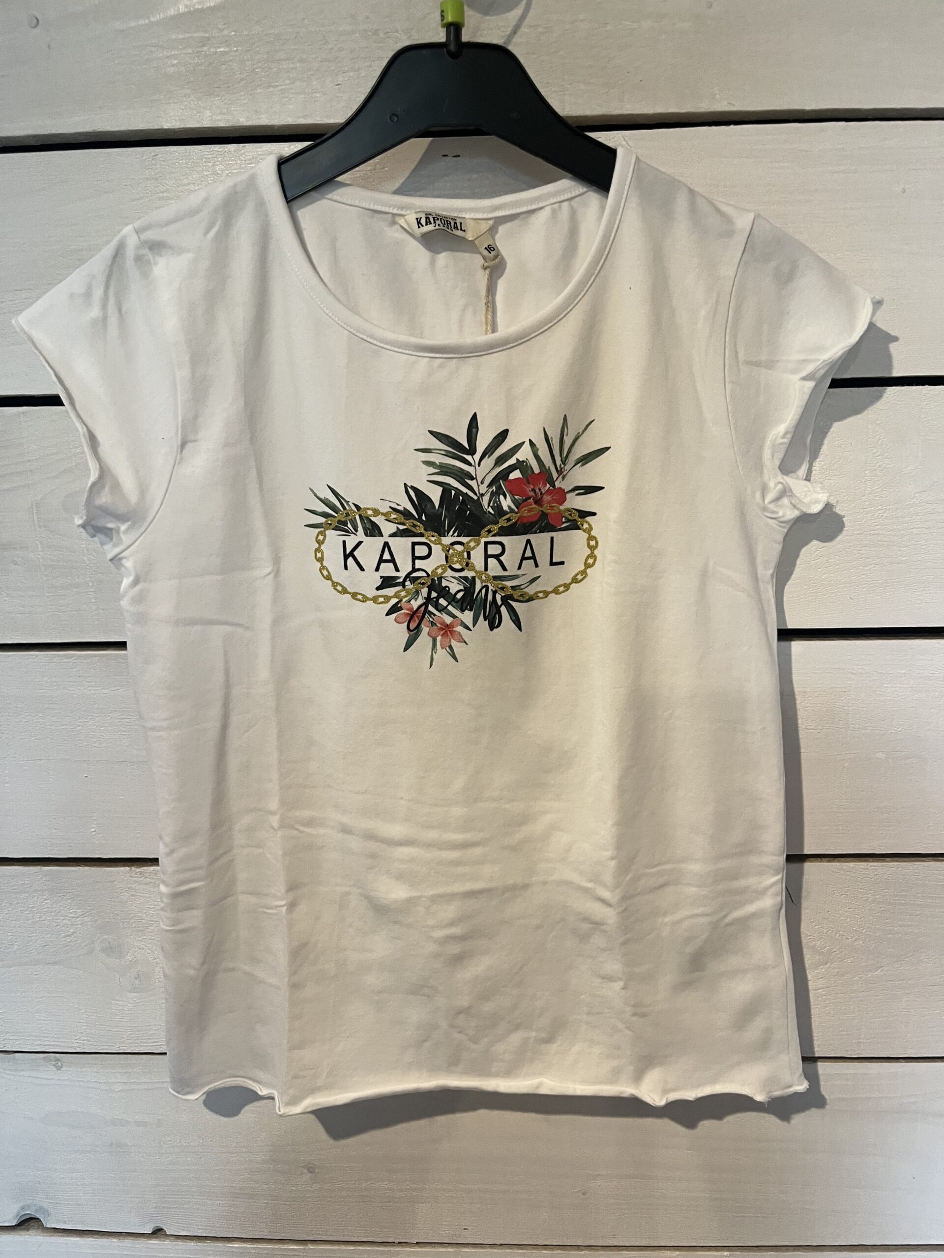Teeshirt Kaporal Fille Neuf T.16 ans