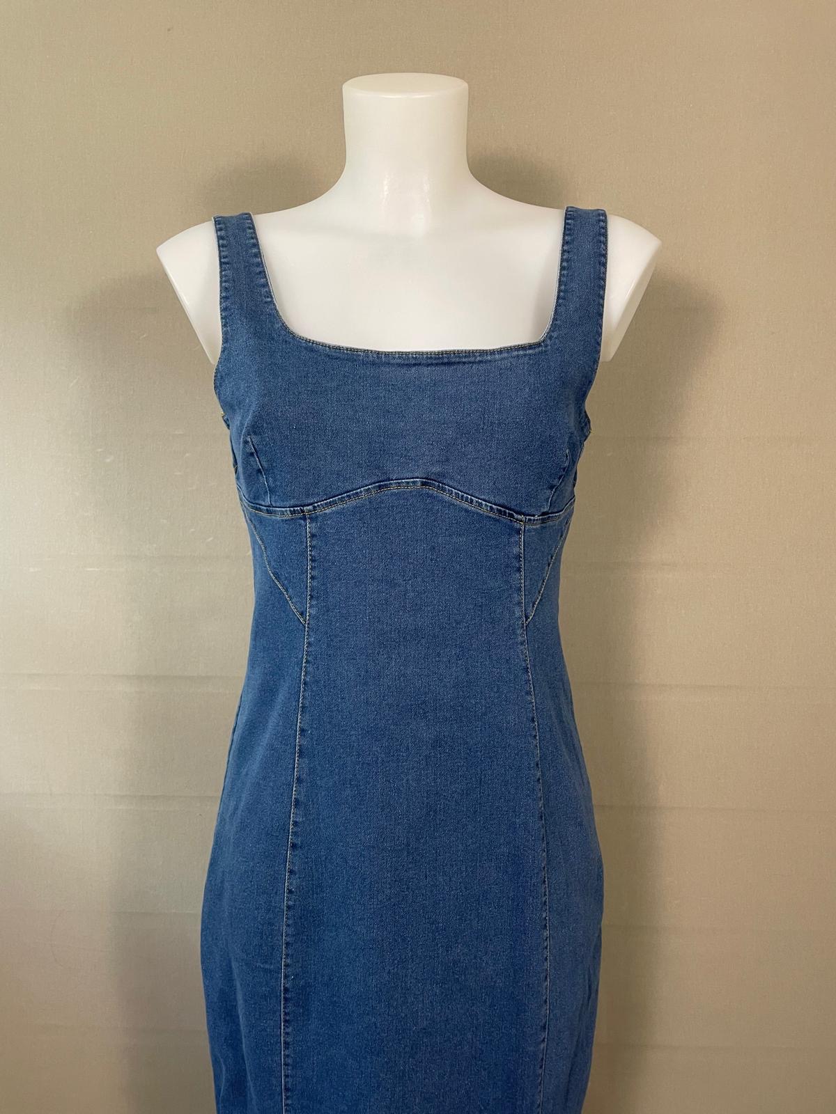 Robe longue en jean neuve Femme T.40