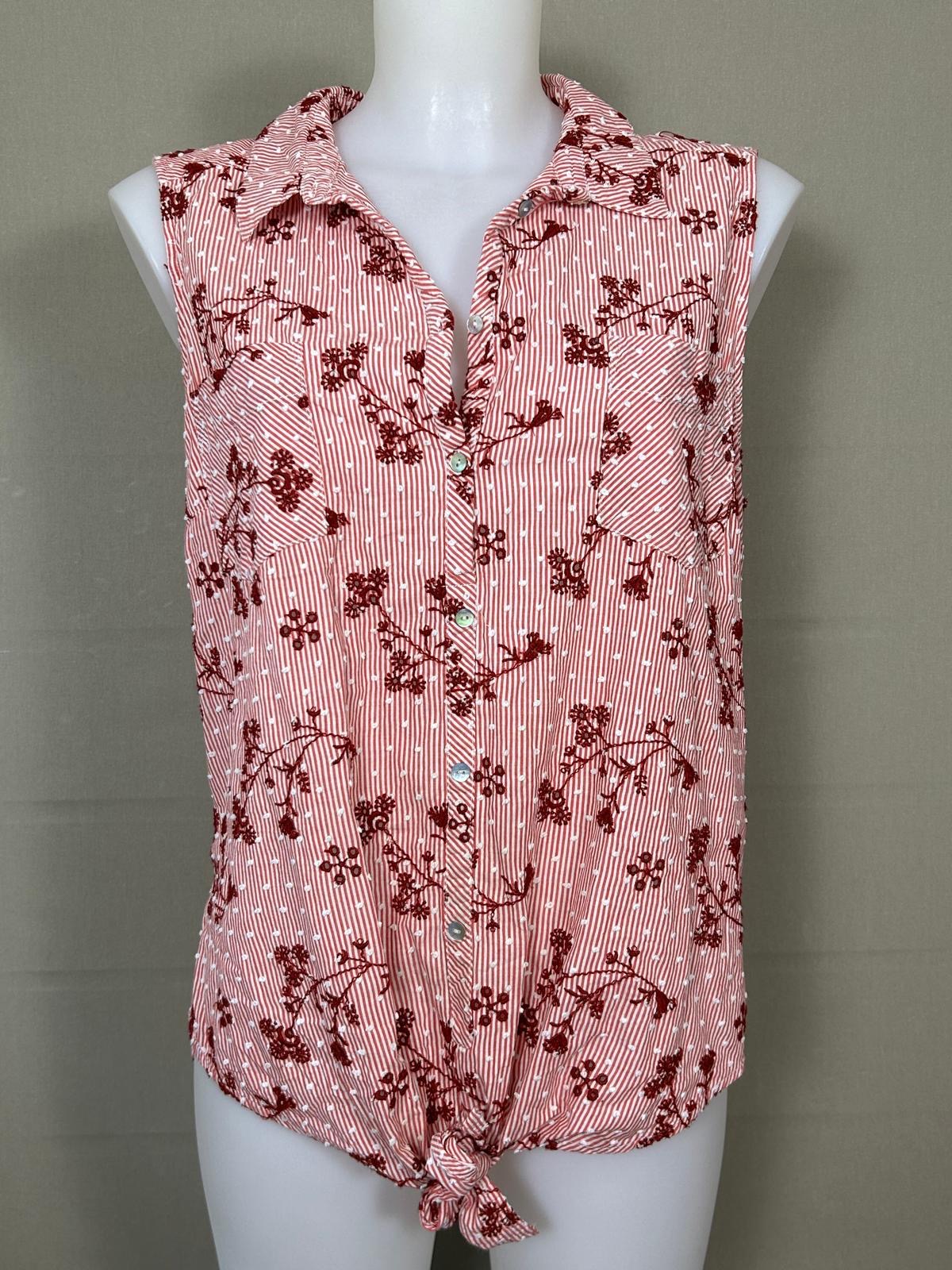 Blouse Femme sans manches Grain de malice T.46