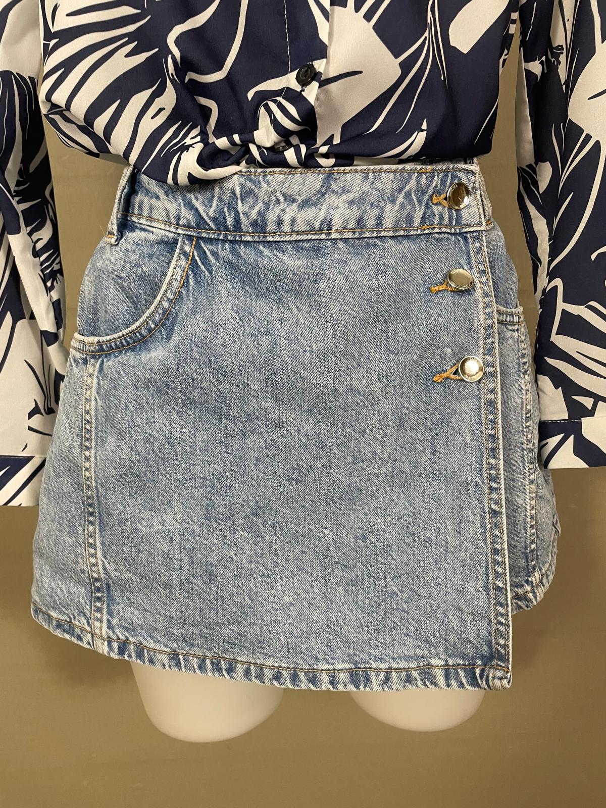 Short en jean Zara T.38